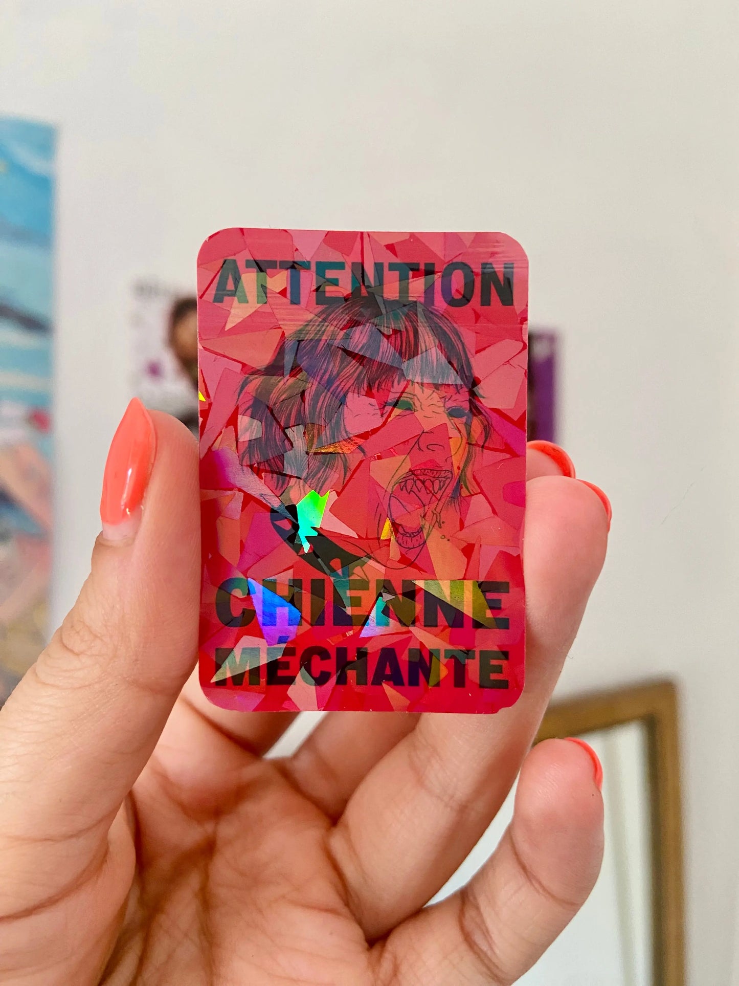 Chienne Méchante - Sticker Ma boutique