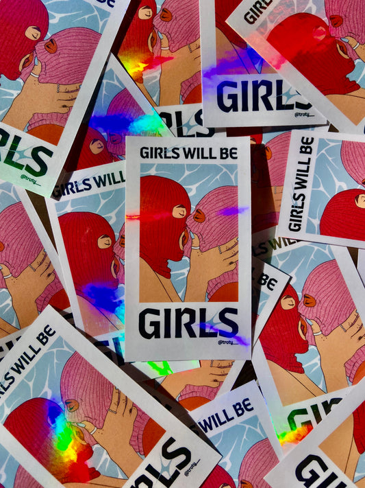 Cagoule Love - Sticker