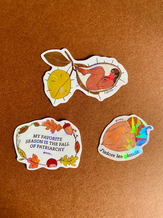 Automne - Lot de Stickers