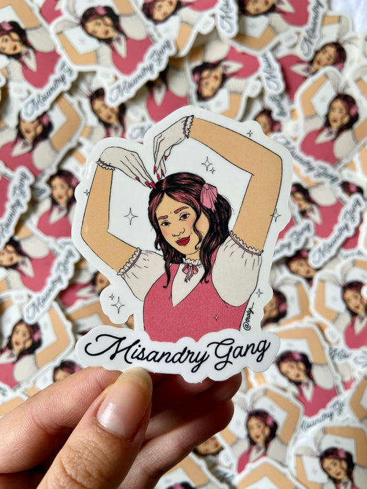 Misandry Gang - Sticker Ma boutique