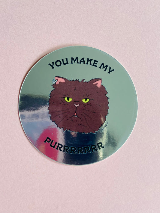 Pussy purr - Sticker