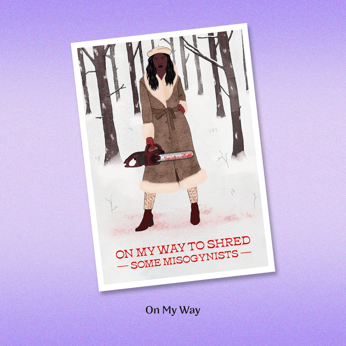 Cartes Postales Femmes Badass Ma boutique