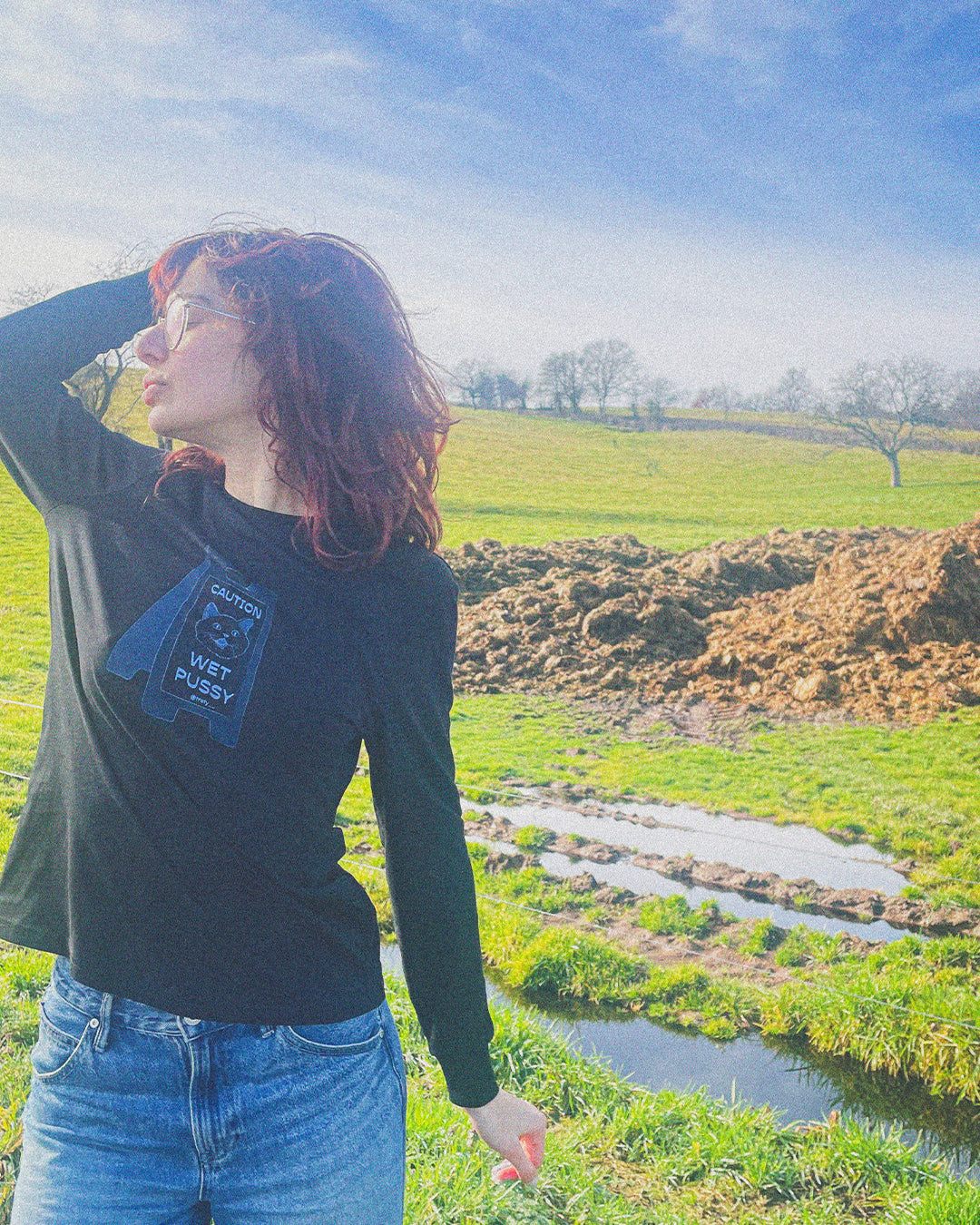 T-shirt manches longues - Wet Pussy