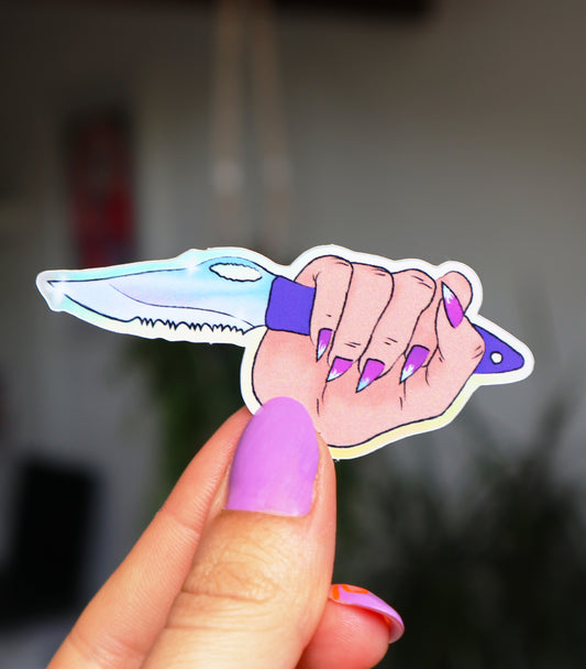 Fight Like a Girl - Lot de Stickers Ma boutique