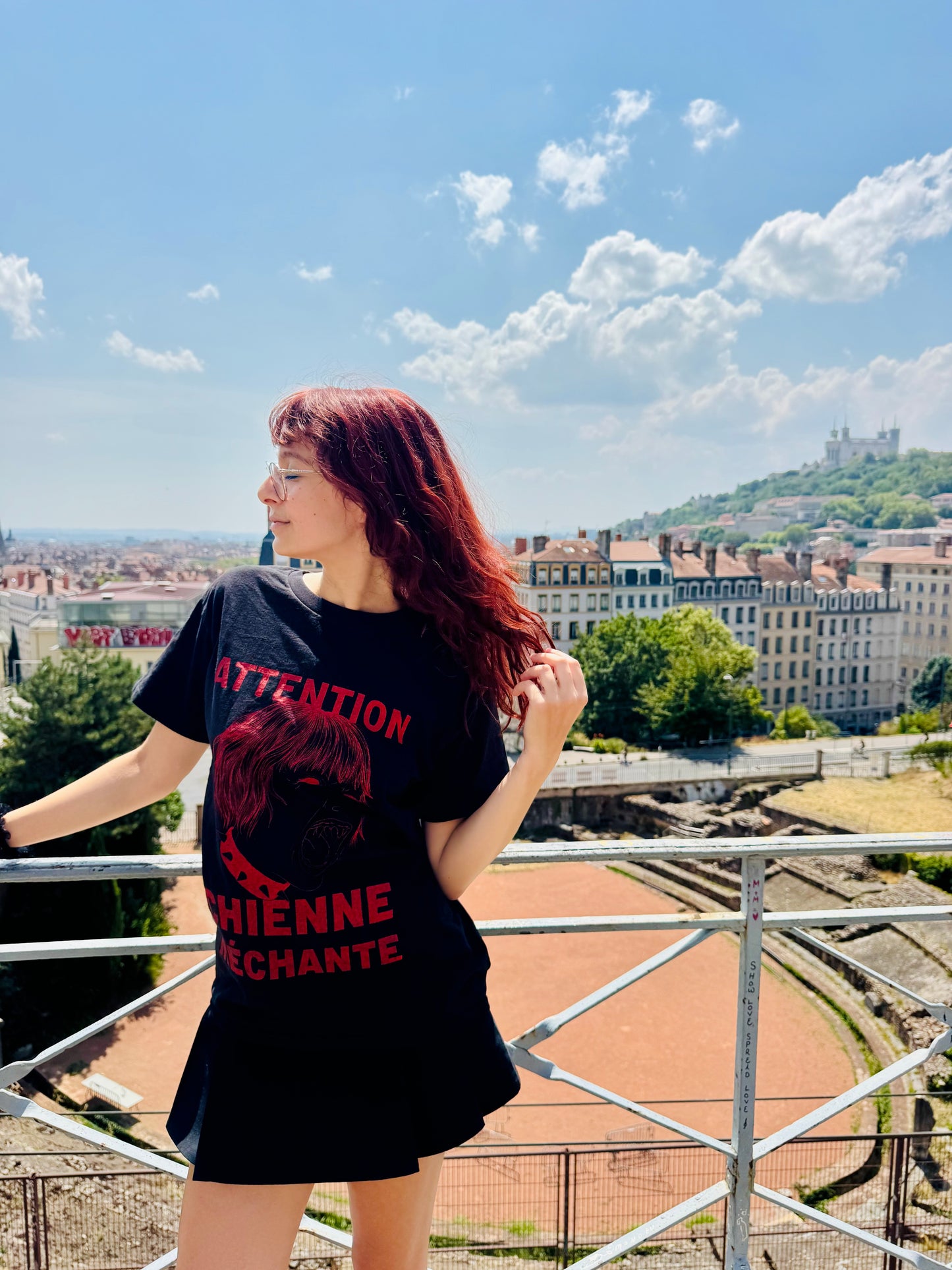 T-shirt large - Chienne Méchante