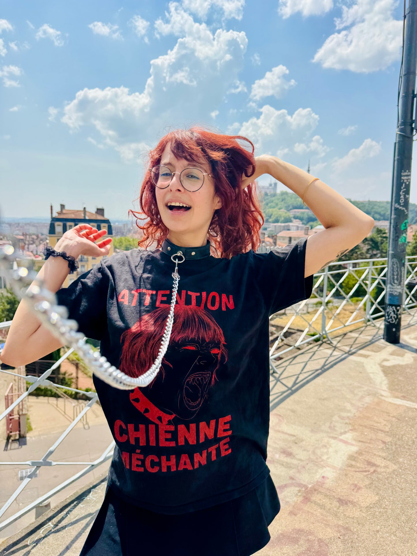 T-shirt large - Chienne Méchante