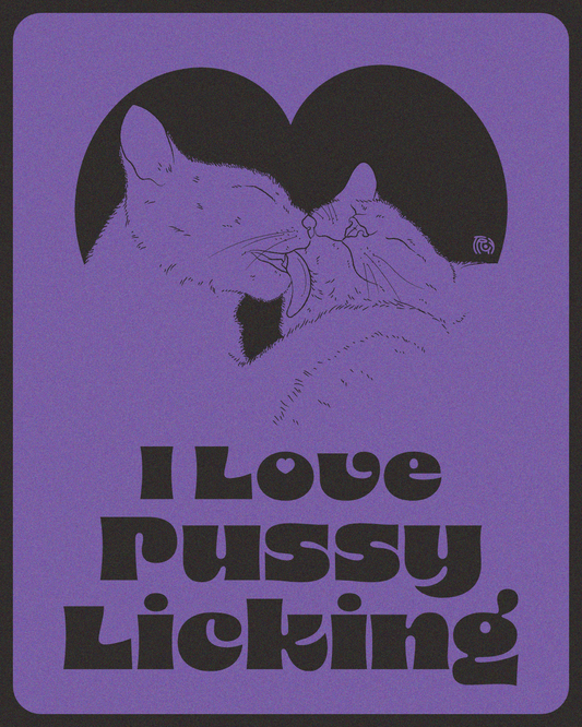 Pussy Licking - Sticker